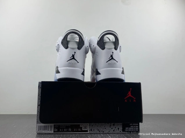 Official Maikesneakers Reverse Oreo Air Jordan 6 CT8529-112 0728